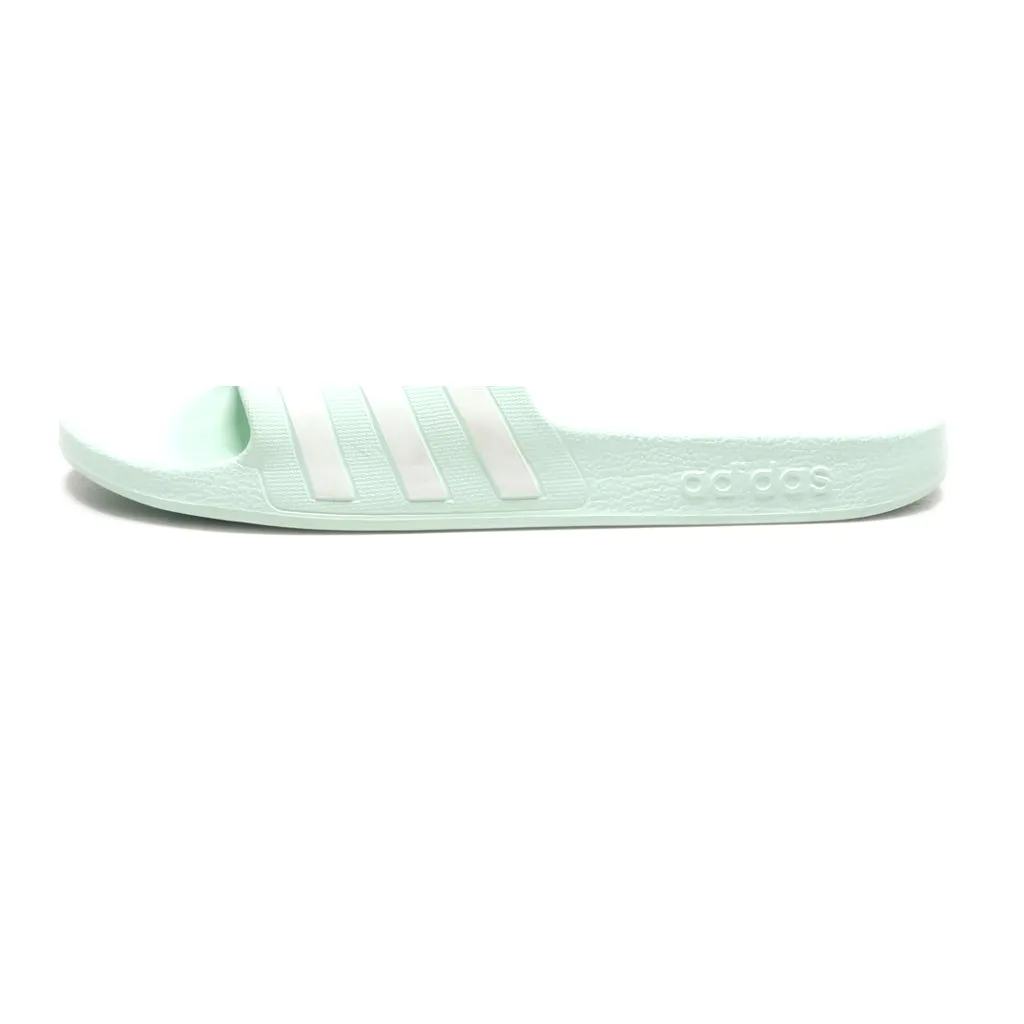 Adidas Adilette Aqua Sliders Rubber Green Colour For Men