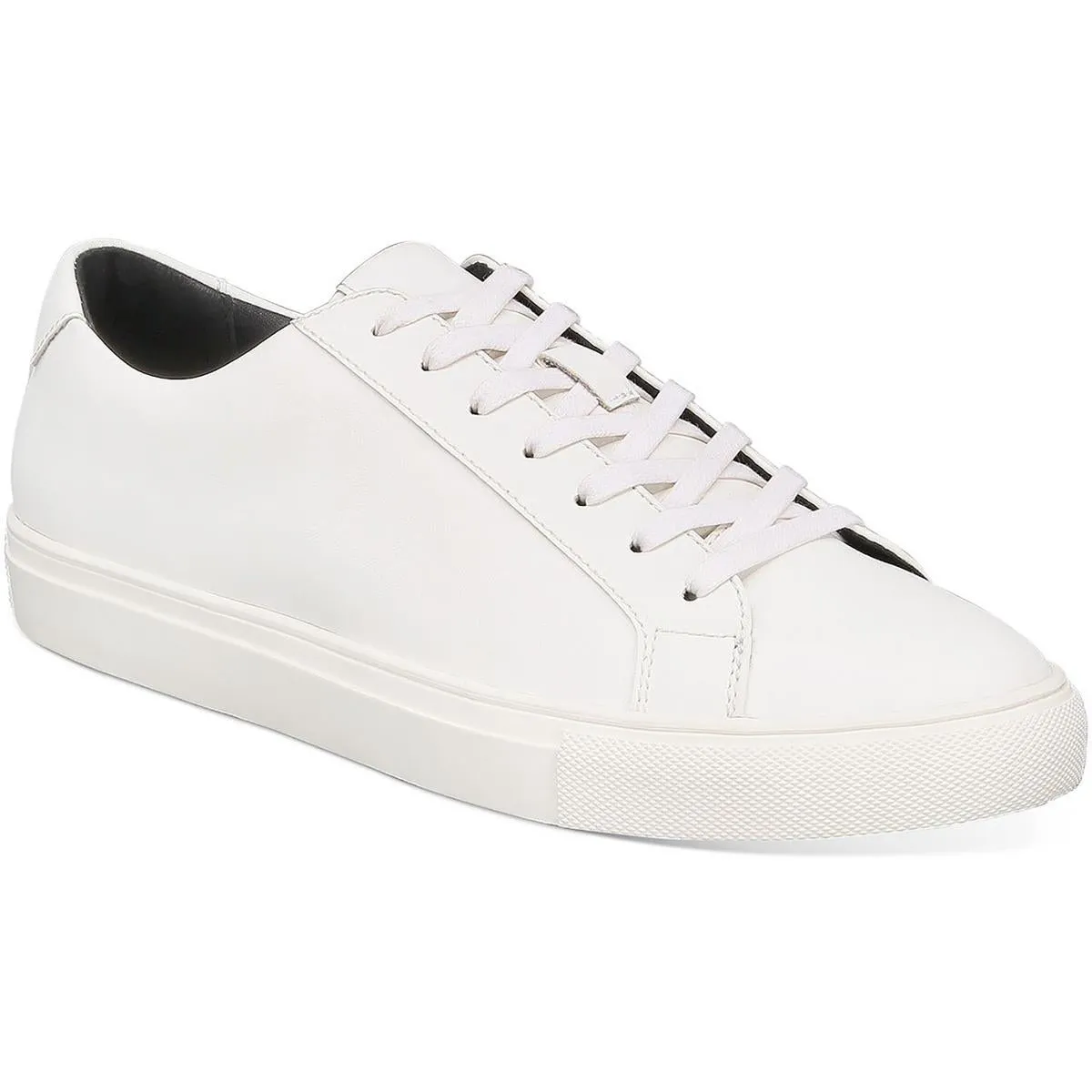 Alfani Mens Grayson Faux Leather Lifestyle Casual And Fashion Sneakers