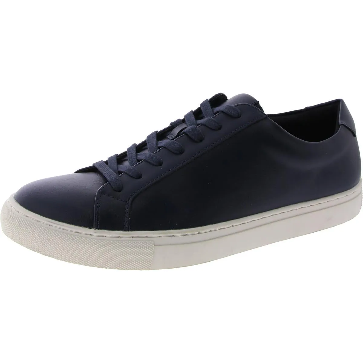 Alfani Mens Grayson Faux Leather Lifestyle Casual And Fashion Sneakers