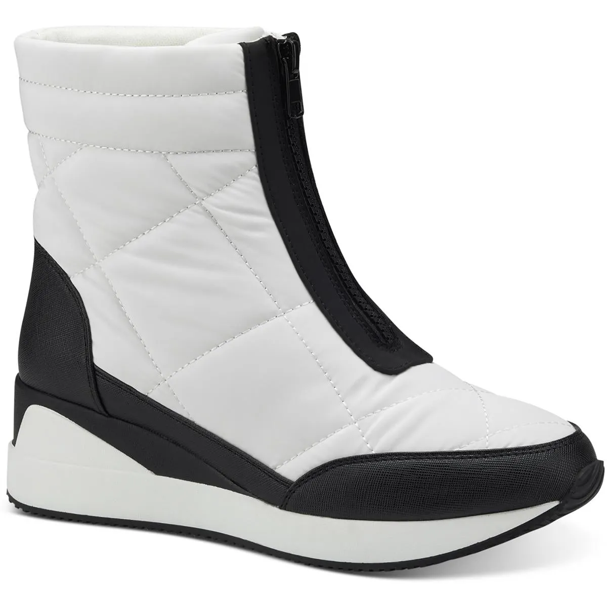 Alfani Womens Whitnee Puffer Trainers Casual and Fashion Sneakers