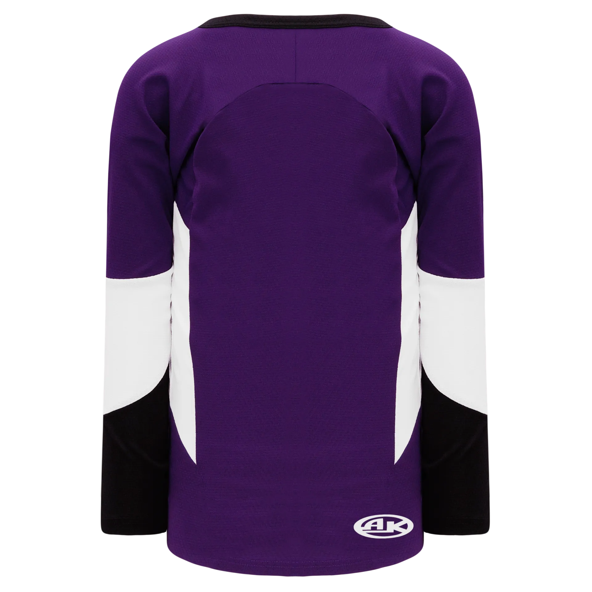 Athletic Knit (AK) H6600Y-438 Youth Purple/Black/White League Hockey Jersey