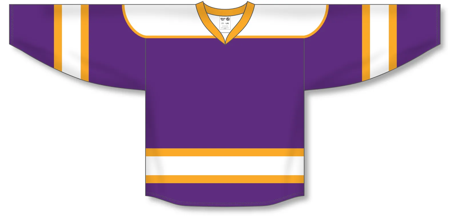 Athletic Knit (AK) H7500Y-441 Youth Purple Select Hockey Jersey