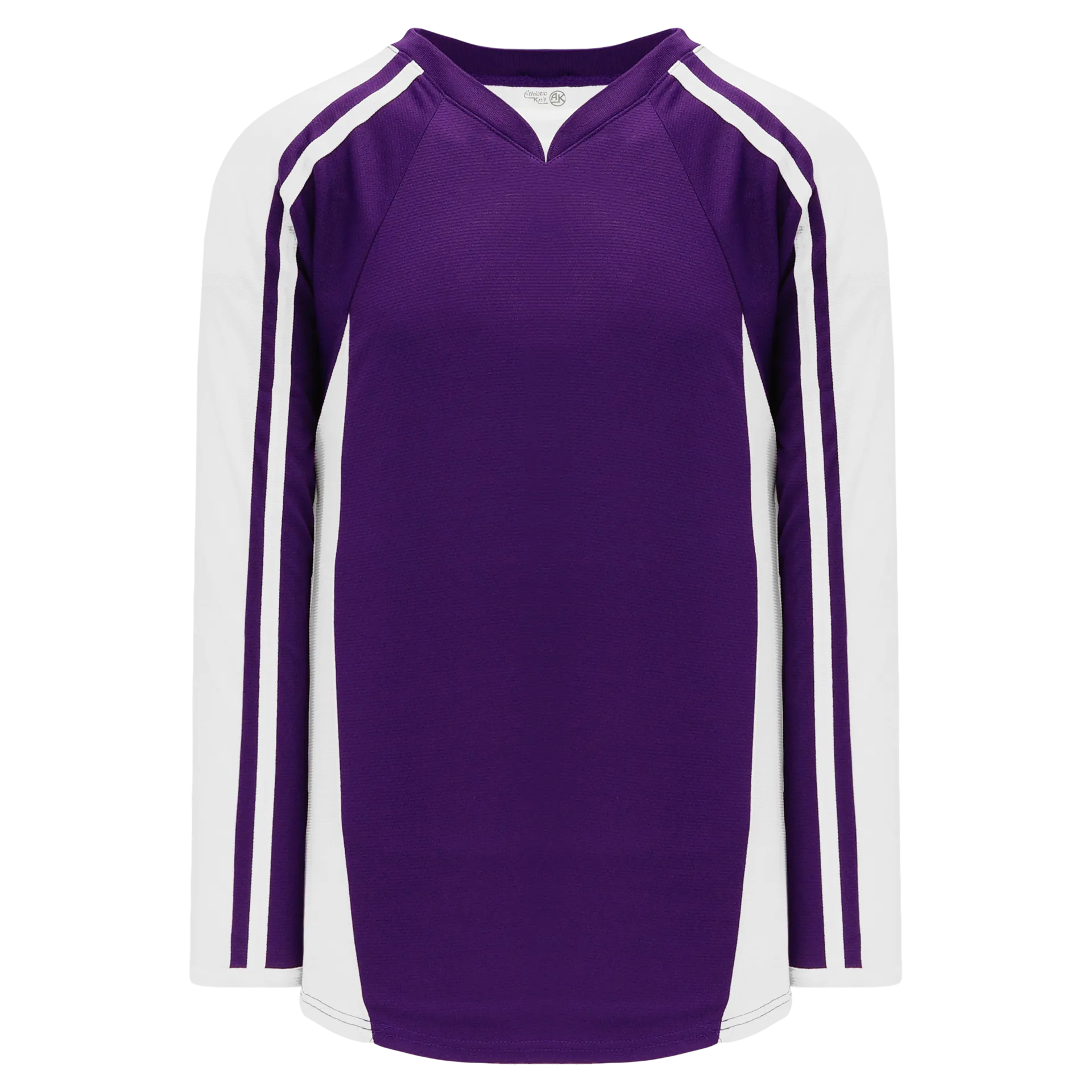 Athletic Knit (AK) H7600A-220 Adult Purple/White Select Hockey Jersey