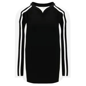Athletic Knit (AK) H7600A-221 Adult Black/White Select Hockey Jersey