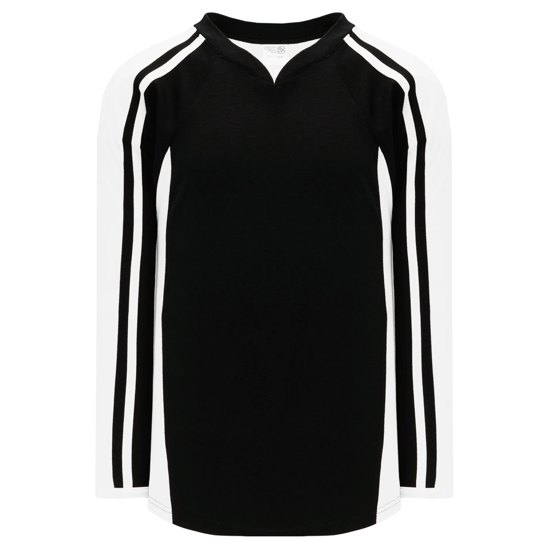 Athletic Knit (AK) H7600A-221 Adult Black/White Select Hockey Jersey