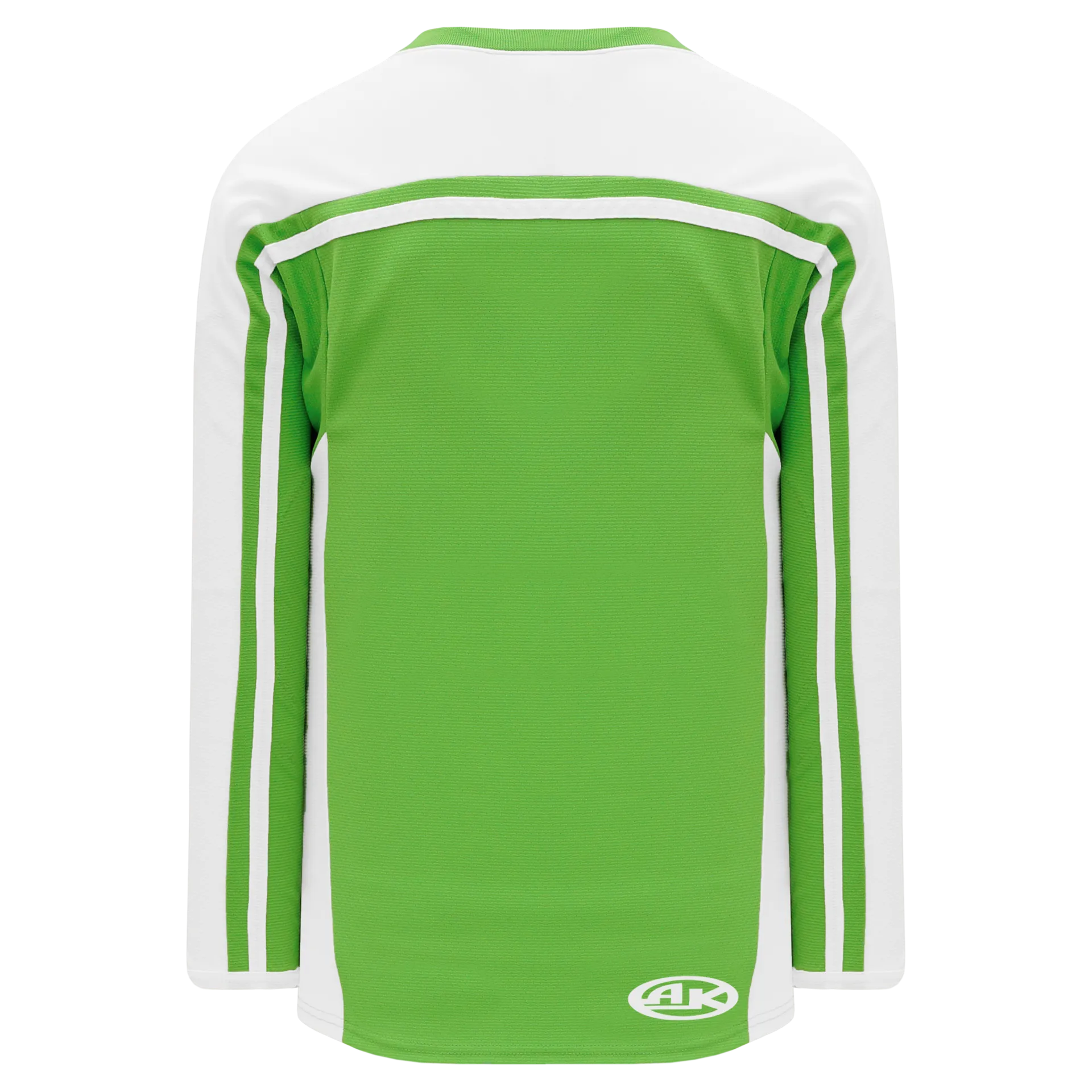 Athletic Knit (AK) H7600A-271 Adult Lime Green/White Select Hockey Jersey
