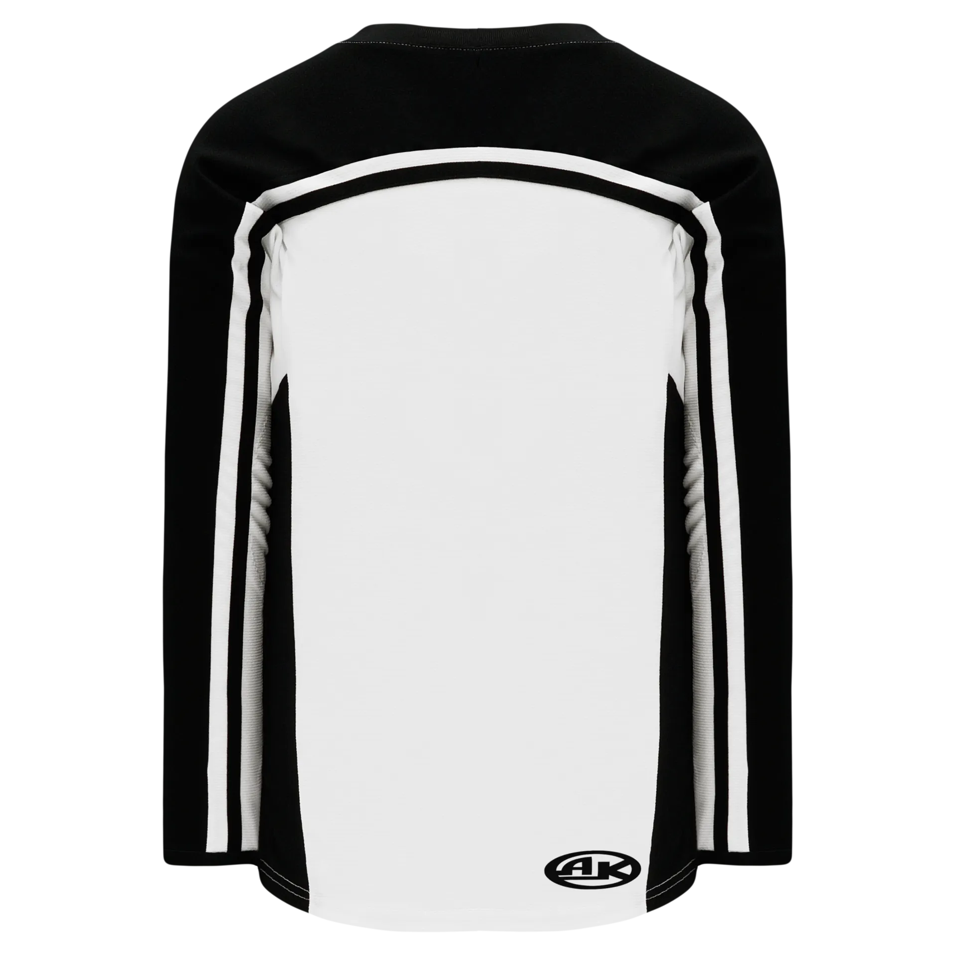 Athletic Knit (AK) H7600Y-222 Youth White/Black Select Hockey Jersey