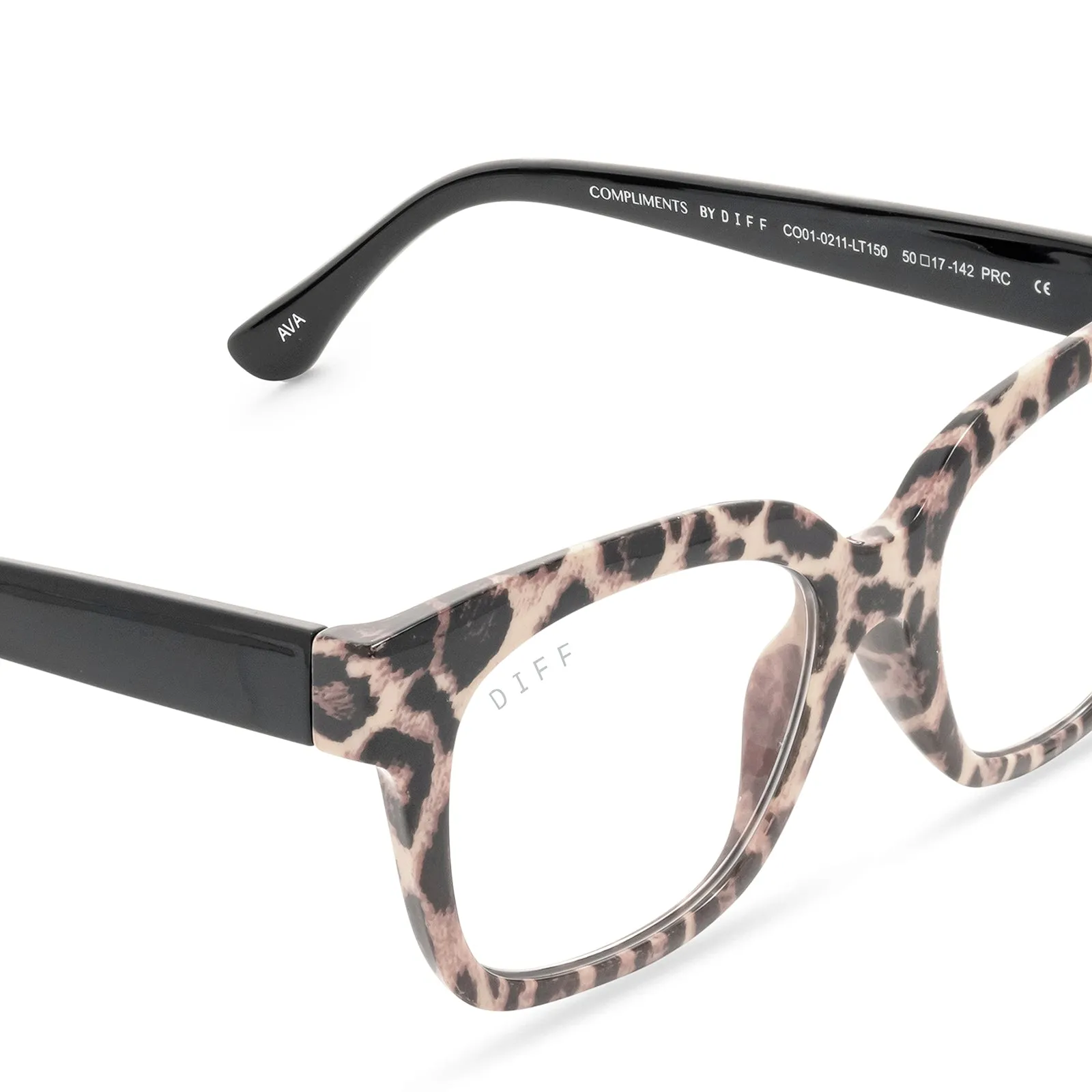 AVA - LEOPARD TORTOISE   BLUE LIGHT READERS