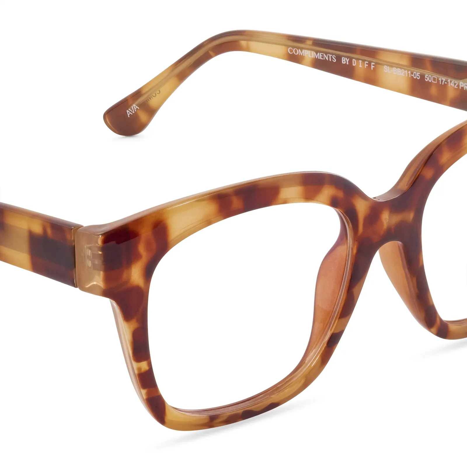 AVA - SOLSTICE TORTOISE   BLUE LIGHT TECHNOLOGY GLASSES