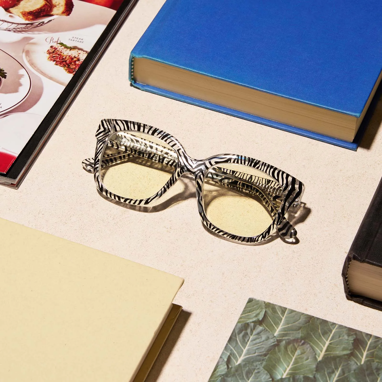 AVA - ZEBRA   BLUE LIGHT READERS