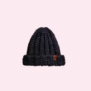 Beanie Chunky Style Yarn Milwaukee Midnight Blue