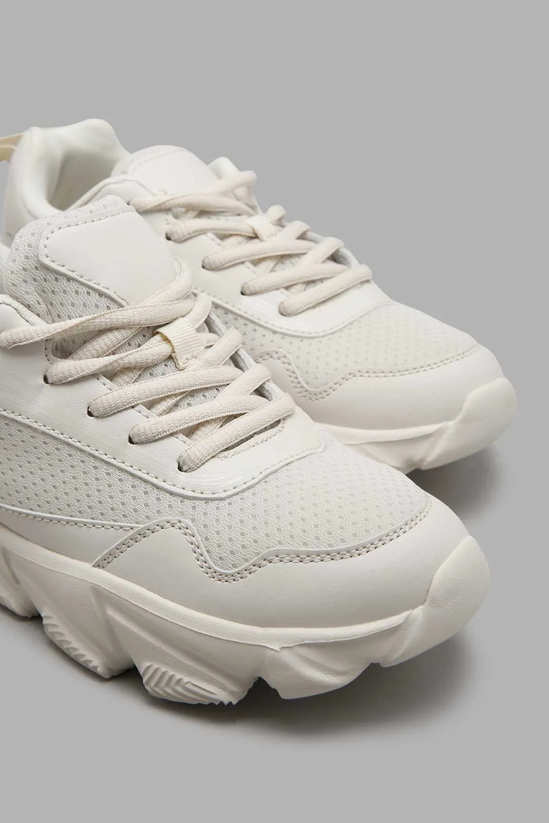 Beige Chunky Sneaker