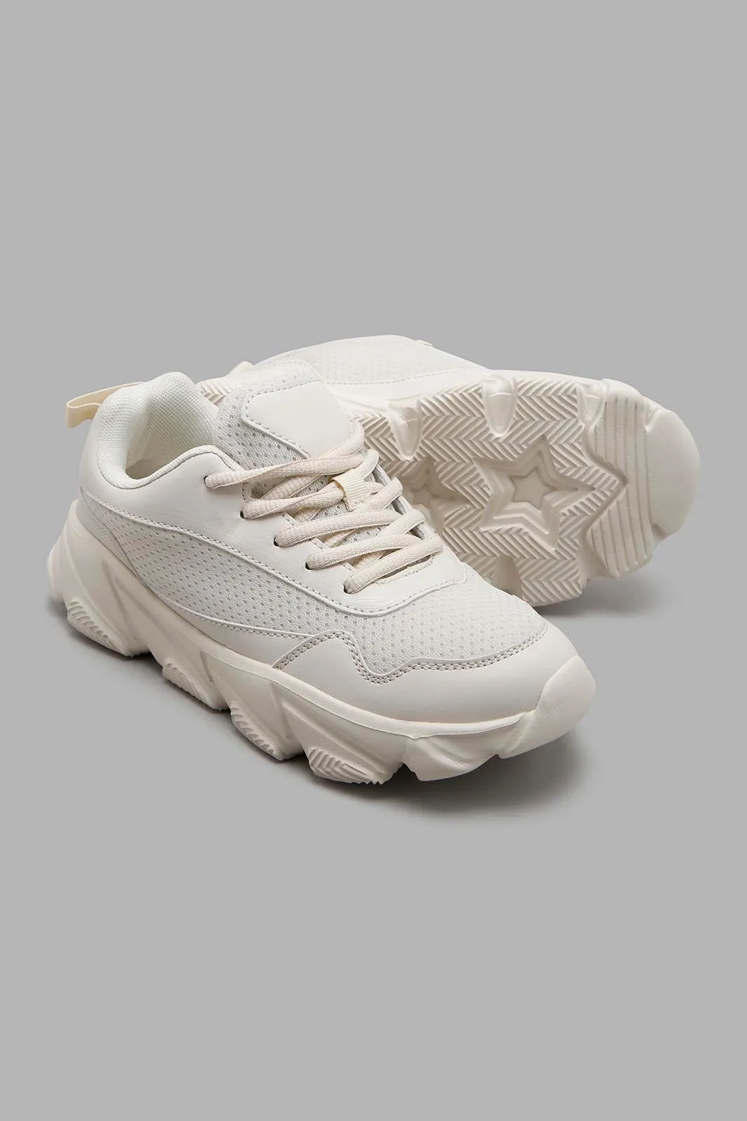 Beige Chunky Sneaker