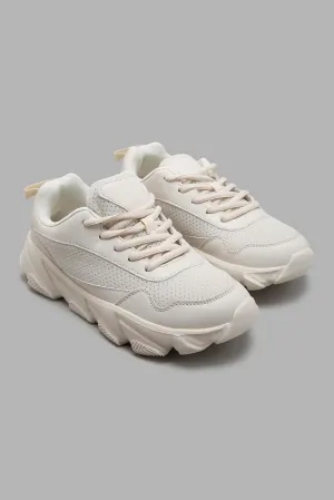 Beige Chunky Sneaker