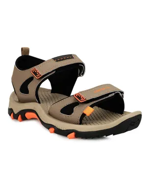 Campus Men's 2GC-01 BEIGE/V.ORG Casual Sandals 8 UK