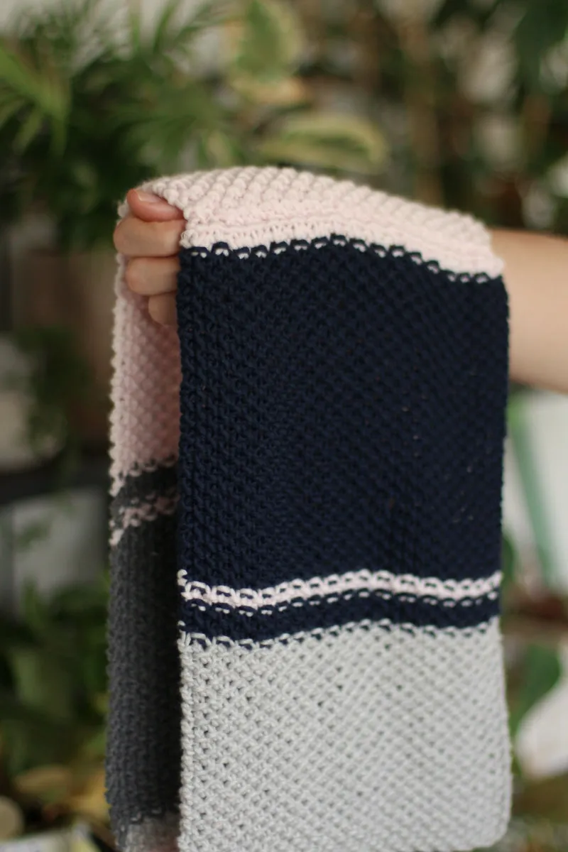 Cassie Colourblock Cowl | PDF Knitting Pattern