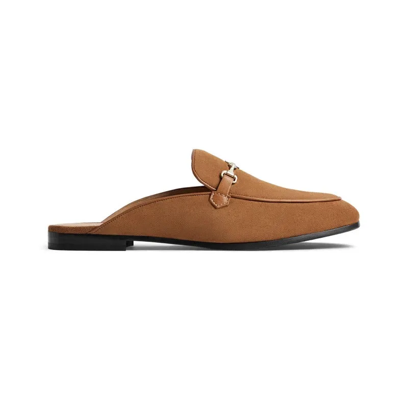 Fairfax & Favor Tuddenham Ladies Suede Mule - Tan