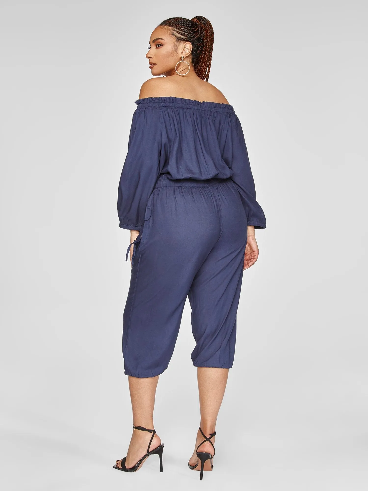 Fashion To Figure - Jenny Off-Shoulder Jumpsuit