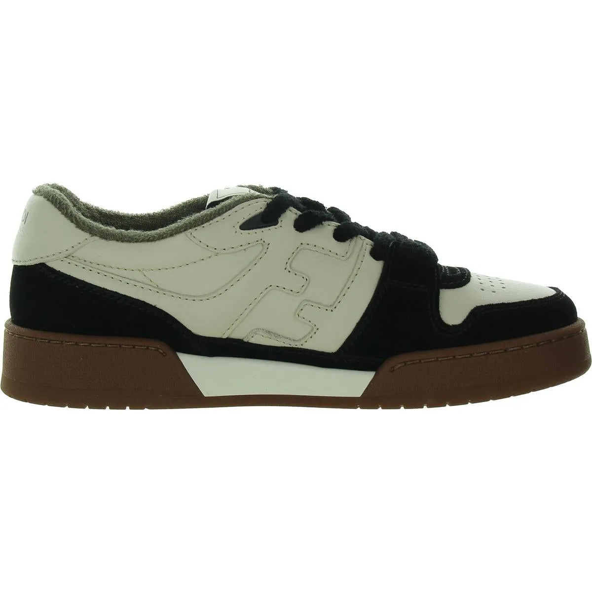 Fendi Womens Logo Lace-Up Casual And Fashion Sneakers
