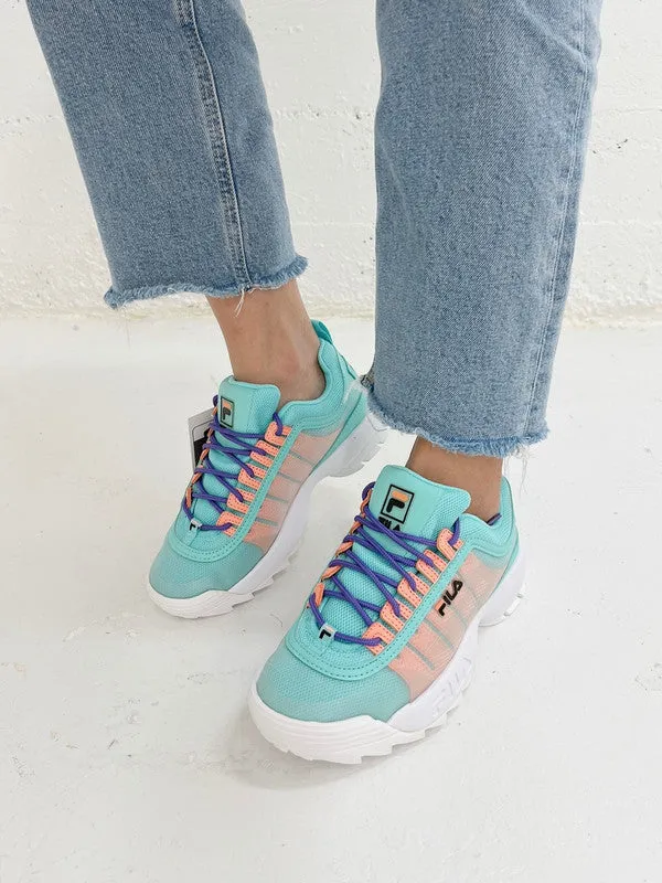Fila Women's Disruptor II Monomesh Btqs/Cado/Elpp 5XM00814-465