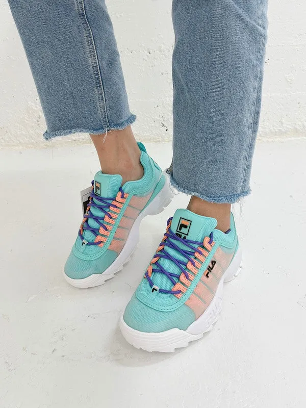 Fila Women's Disruptor II Monomesh Btqs/Cado/Elpp 5XM00814-465