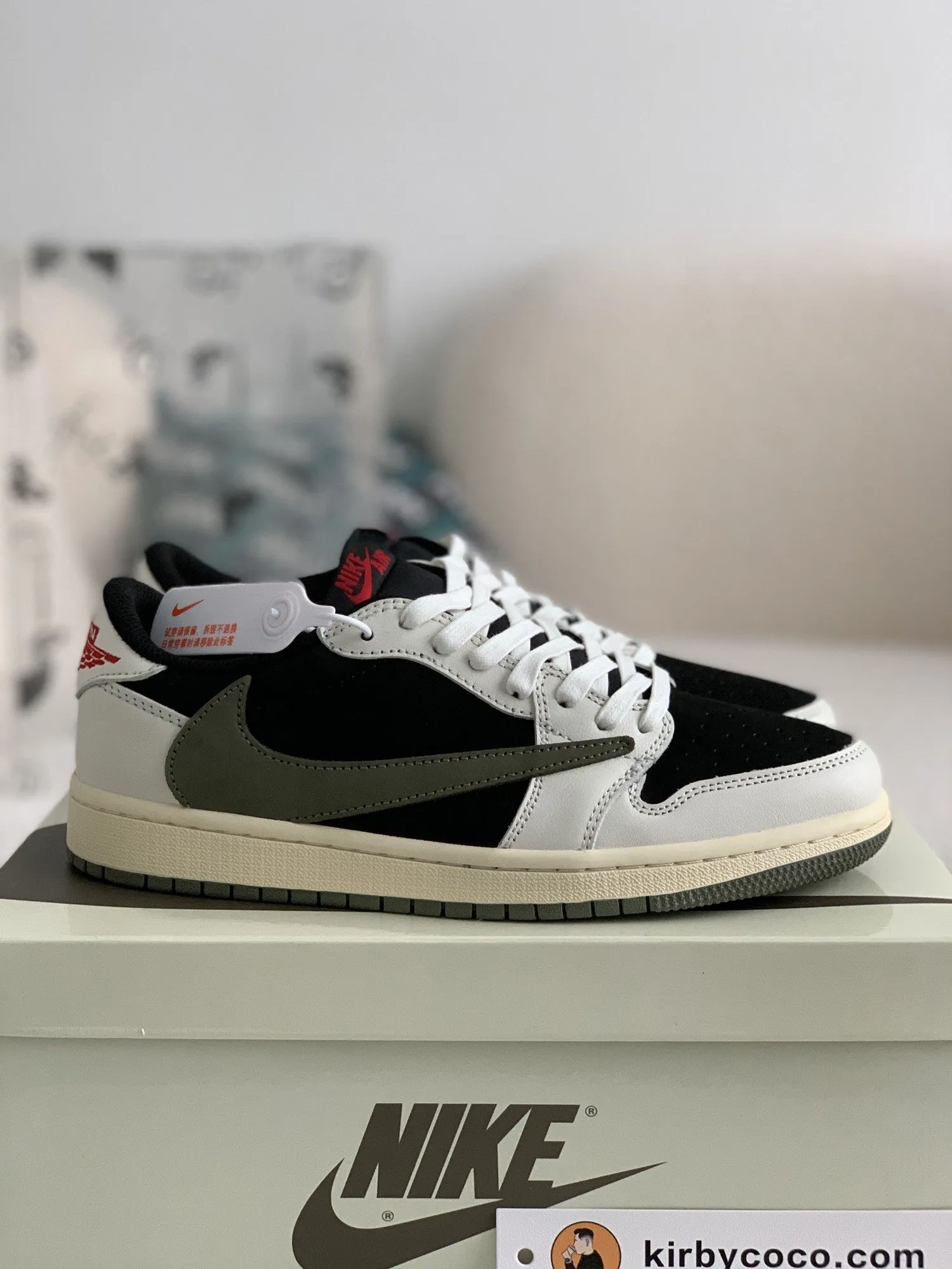 Fragment Desigh x Travis scott New Fashion 1 Low sneakers for men and women