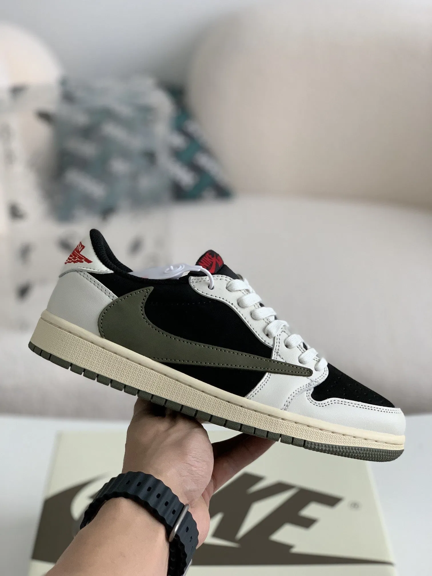 Fragment Desigh x Travis scott New Fashion 1 Low sneakers for men and women