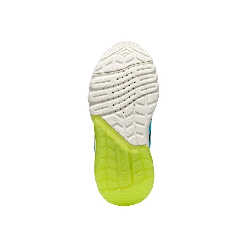 Geox Boys Junior Blue Dinosaur Runner - J46LBA