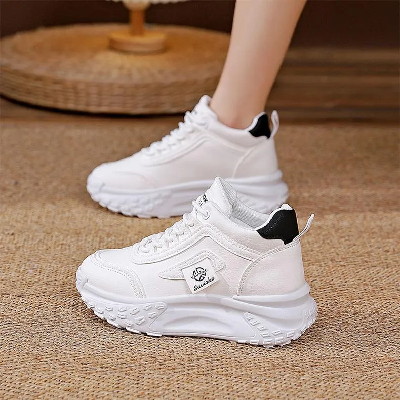 Heightening Chunky Lace Up Sneakers