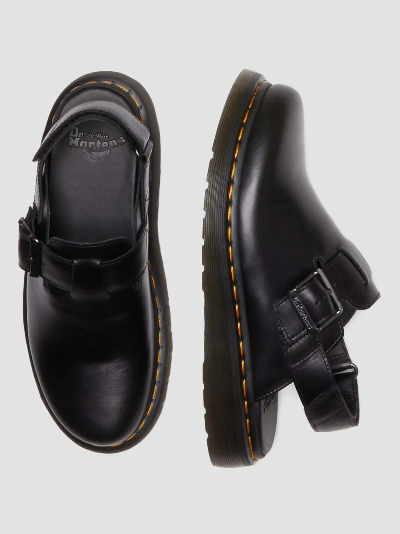 Jorge II Brando Slingback Mule Black Shoes