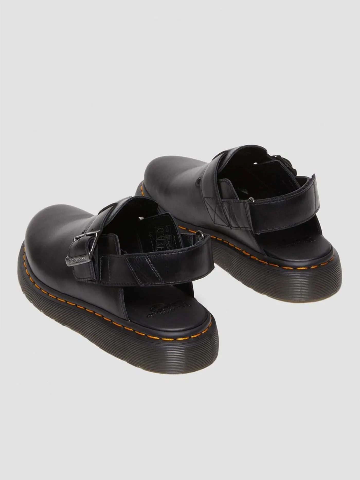 Jorge II Brando Slingback Mule Black Shoes