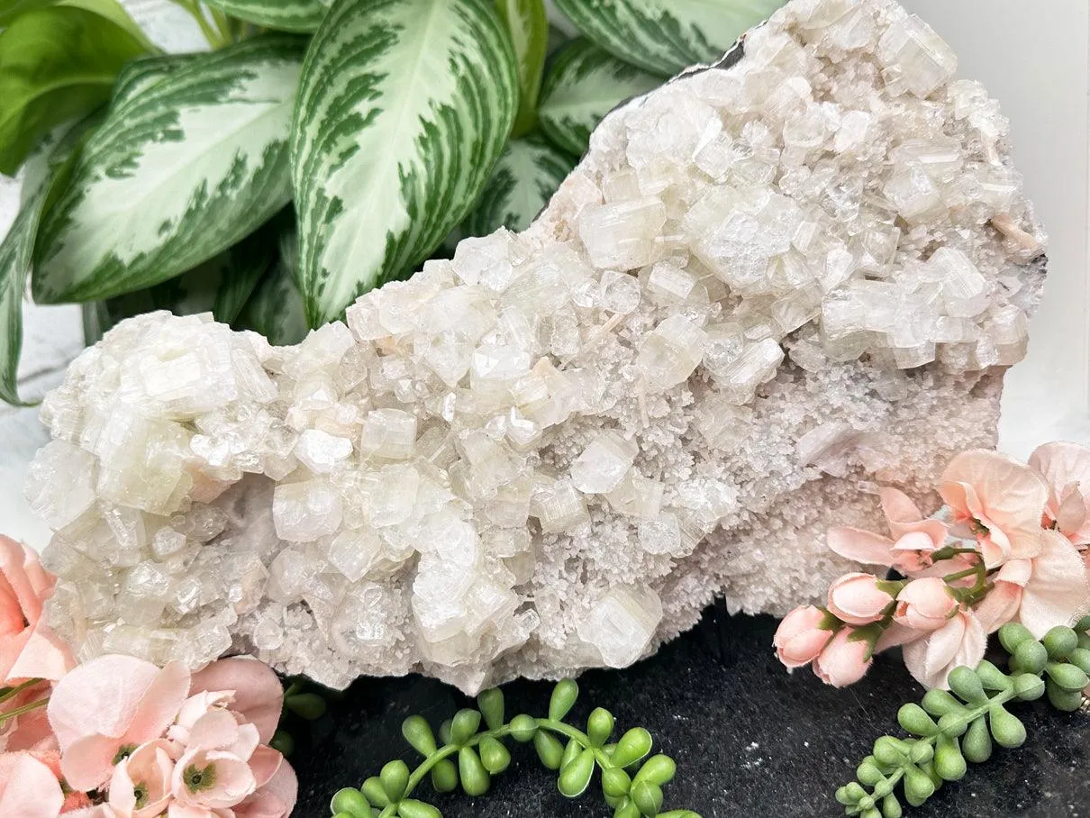 Large Green Apophyllite Stilbite