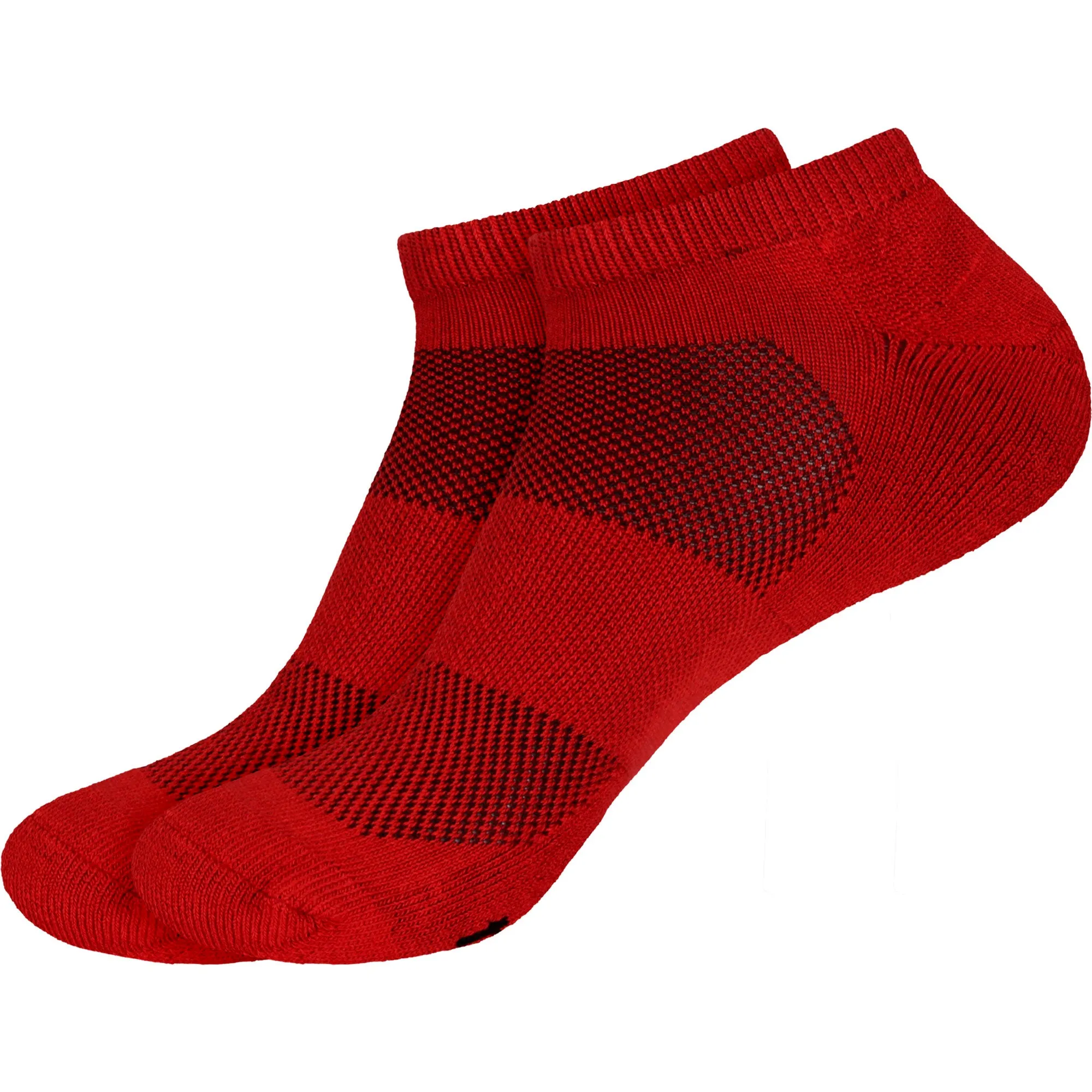 Men's Rayon from Bamboo Fiber Sports Superior Wicking Athletic Ankle Socks - Two Pairs