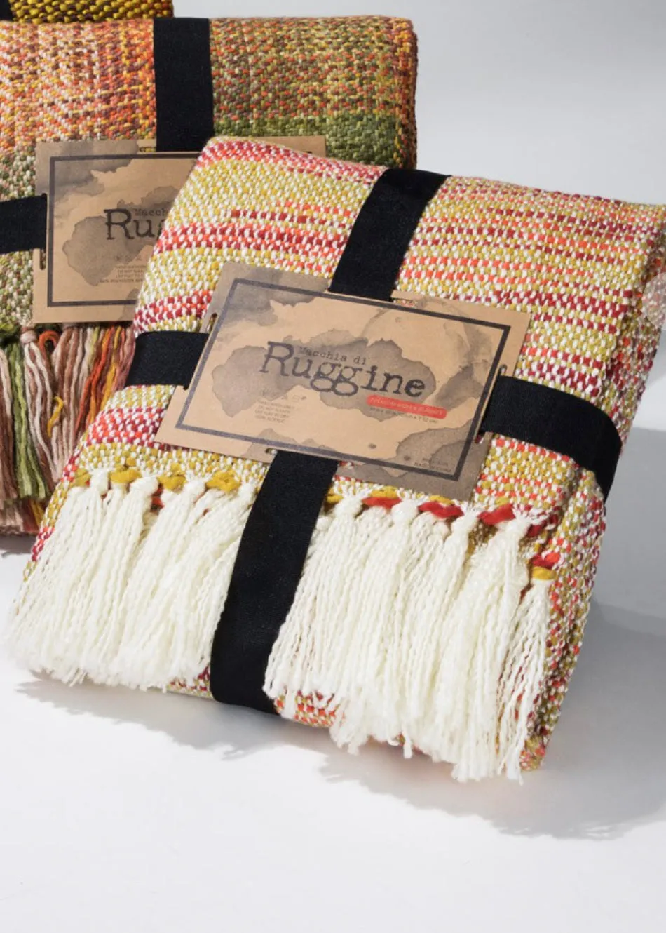 Multi Colored Textured Chunky Blanket