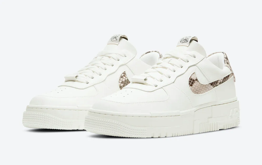 Nike Air Force 1 Pixel SE Sail Snake