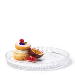 Ogin Glass Platter 30 x 3.5cm