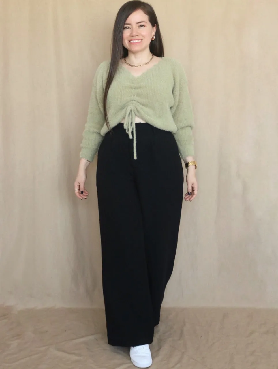 PANTALÓN PALAZO SASTRE