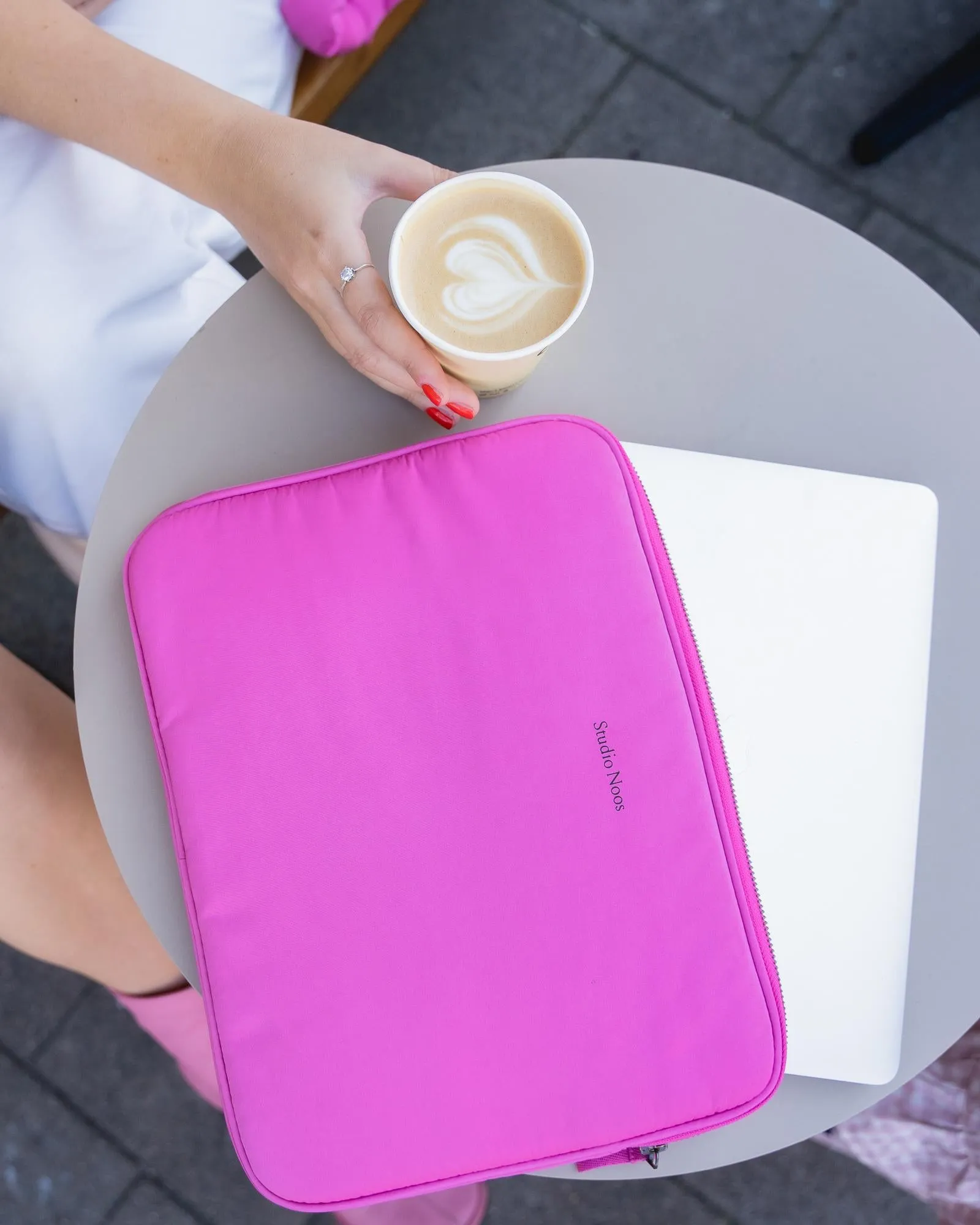 Pink Puffy Laptop Sleeve | 13 INCH