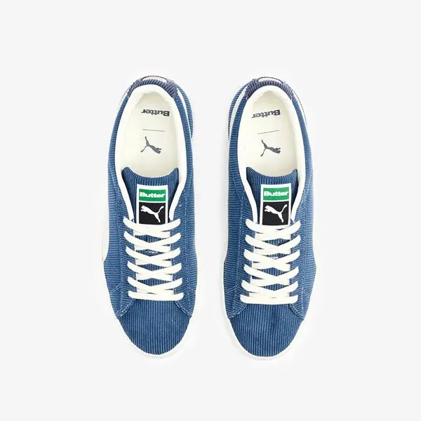 PUMA BASKET VTG BUTTER GOODS - Dark Denim-Whisper White