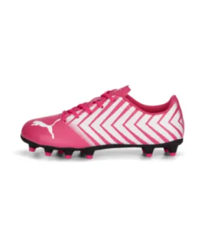 Puma Junior Tacto II FG - Glowing Pink/Puma White