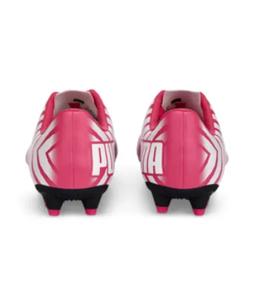 Puma Junior Tacto II FG - Glowing Pink/Puma White
