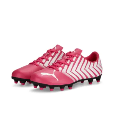 Puma Junior Tacto II FG - Glowing Pink/Puma White
