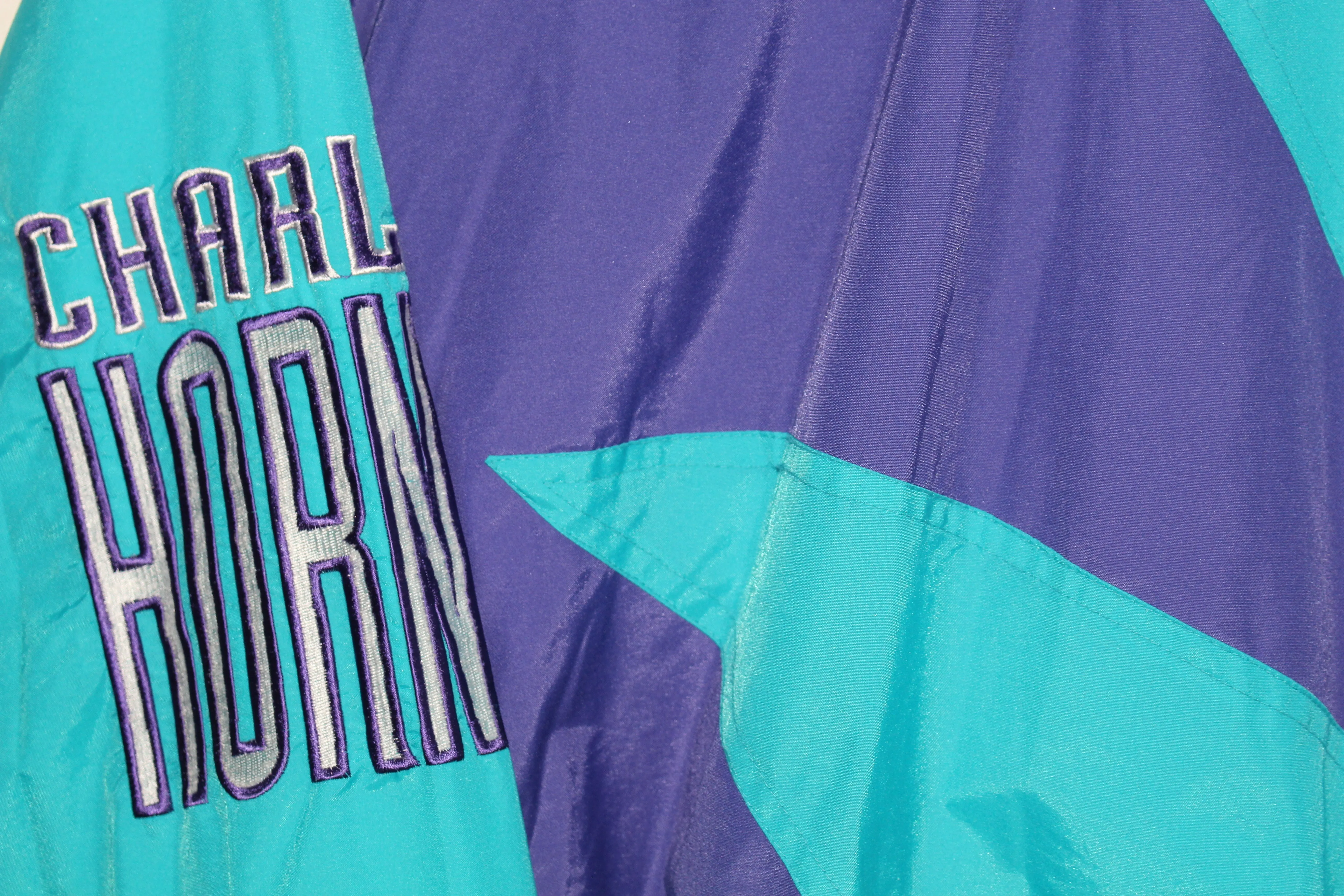Rare Charlotte Hornets Logo Athletic Sharktooth (L)
