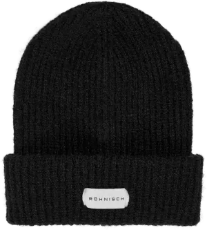 Röhnisch Chunky Beanie Black | Buy Röhnisch Chunky Beanie Black here | Outnorth