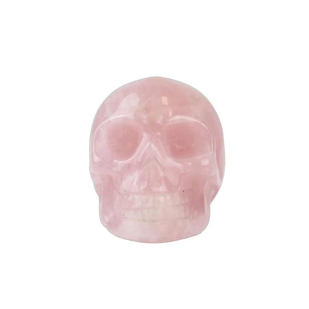 Rose Quartz Skull