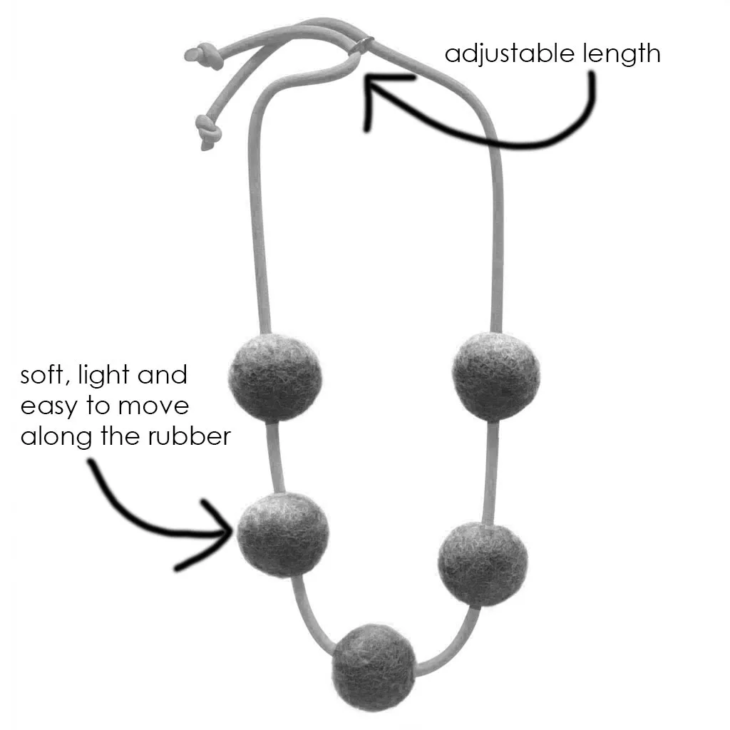 rustic chunky 5fb necklace