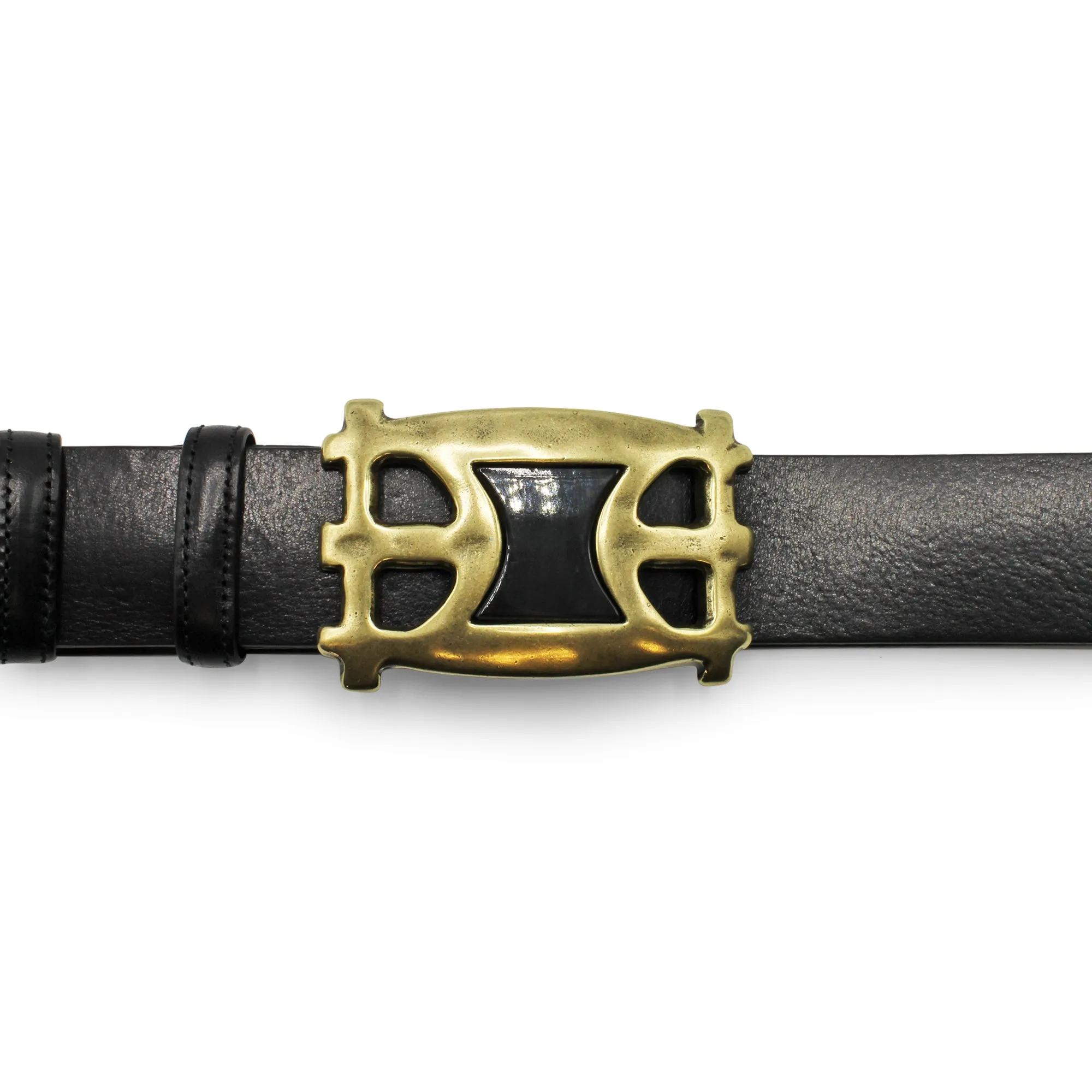 Sculptural Horn Insert Buckle 40mm