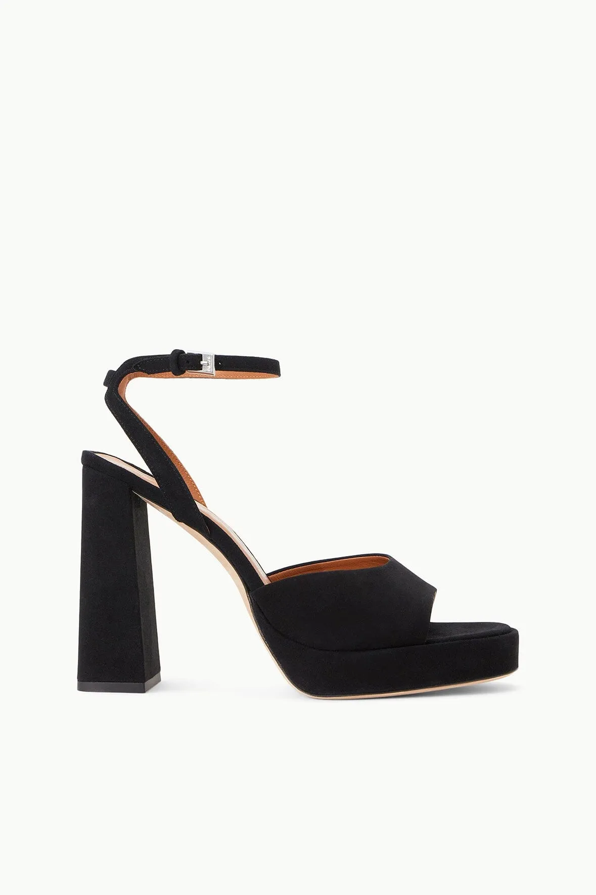 SOLANGE PLATFORM | BLACK SUEDE