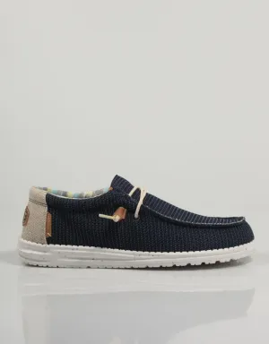  sports shoes DUDE Wally en Navy Blue 82113