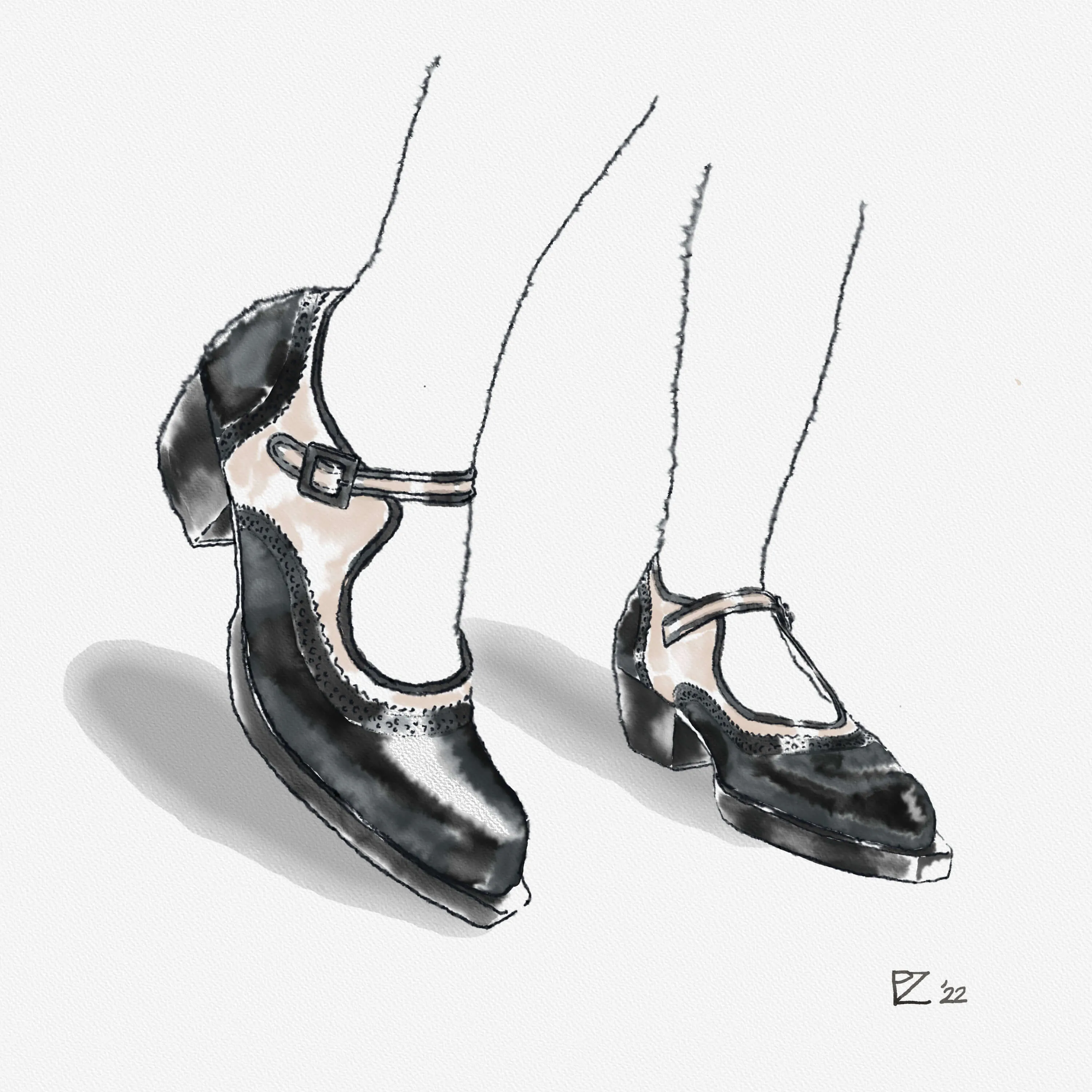 Stella - Black/ivory